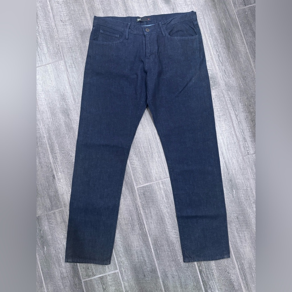 3x1 W2 Mid-Rise Straight-Leg Jean Dark Wash Size 29‎